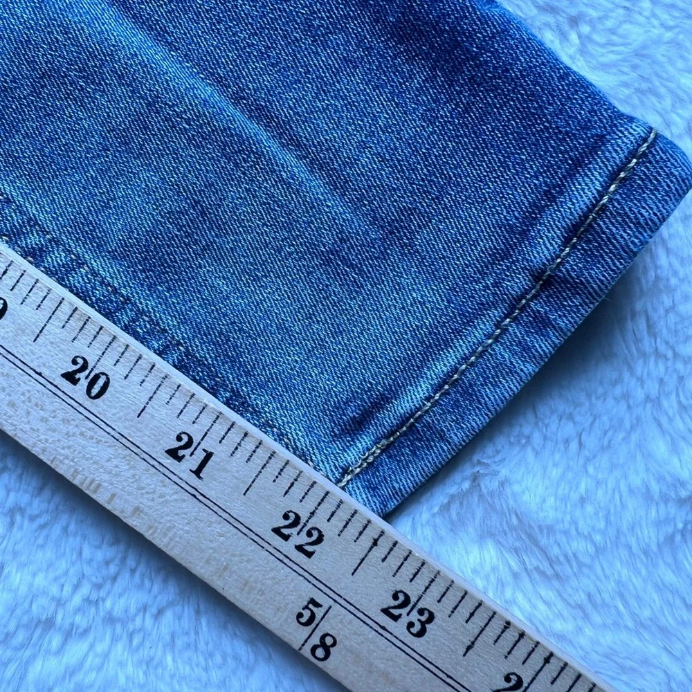 Gap‎ Kids Skinny Jeans Medium Wash Blue Adjustable Waist Size 8  Denim Preowned